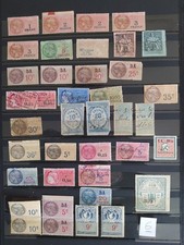 FRANCE LOT de TIMBRES FISCAUX