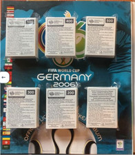 Panini FOOT 2006 Germany Set complet + Album Vierge Messi Ronaldo