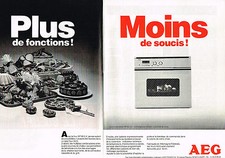 ADVERTISING 1987 AEG Multicooking Oven (2 Pages)