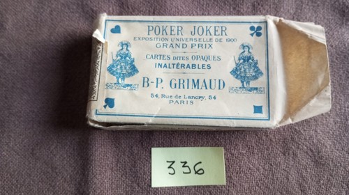 Ancien jeu de - ♣️, cartes