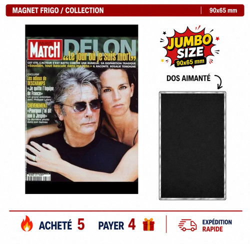 Magnet frigo alain delon - frigo, v7