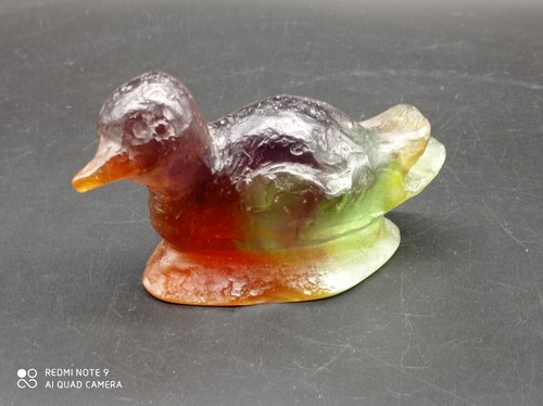 Canard pâte verre daum - en,