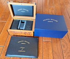 Boîte de montre vide en bois