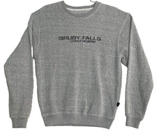 Ragwear USA  Men's Size Small Soft Gray Sweatshirt Ruby Falls Lookout Mountain
