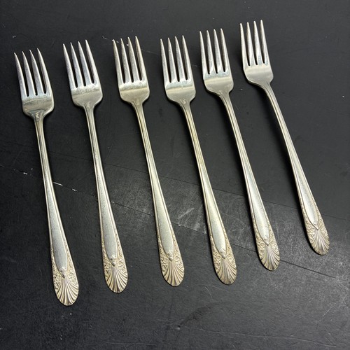 Silverplate flatware crown - flatware,