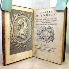 LIVRE ANCIEN 1775, L'ESPRIT