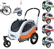 KUMA Remorque à vélo poussette chariot pour chien ou animaux hondenkar taille S