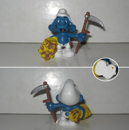 Schtroumpf faucheur schleich - schtroumpf,faucheur,