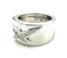 MAUBOUSSIN - Etoile divine - Bague en or et diamants 0,50 carat - 9,42 g