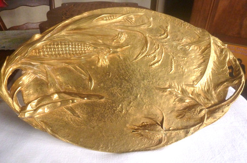 Plat ajouré bronze - ajouré,