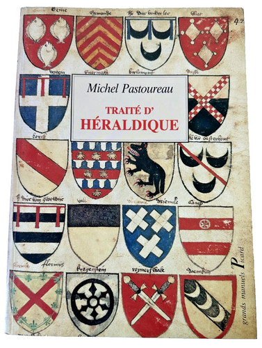 Livre traite heraldique - livre,