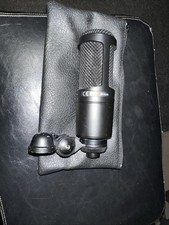Audio-Technica AT2020 Cardioid Condenser Studio XLR Microphone - Black