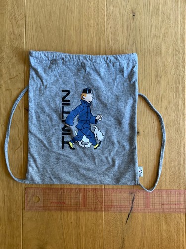 Sac tissu tintin - en,