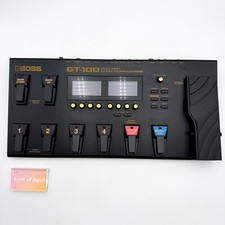 Pédale d'effet guitare Boss GT-100 processeur multi-effets bon état de foncti...
