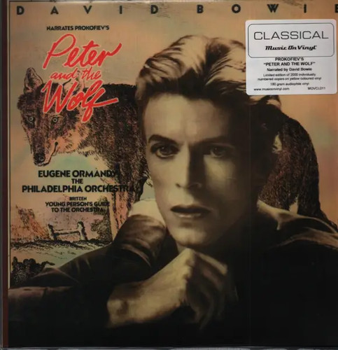 David bowie peter - lp,