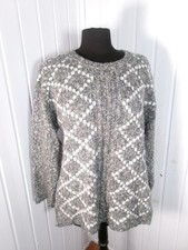 Gros pull grosses cotes gris