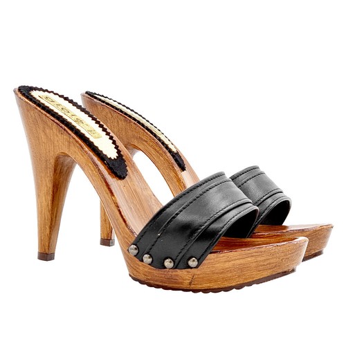 Mules avec bande - avec, en