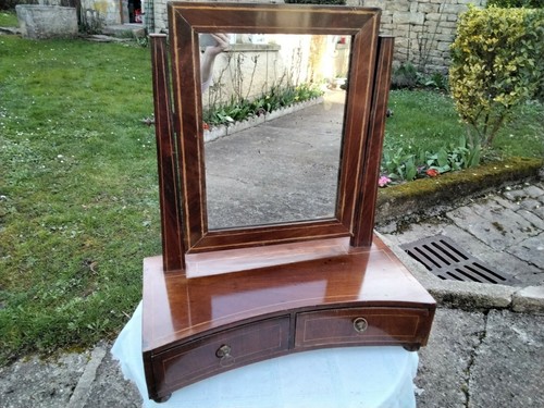 Psyché miroir chêne - en,