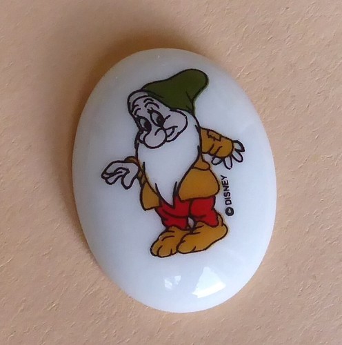 Fève blanche neige les 7 - fève,