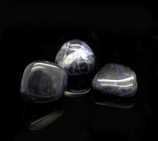 Lot Of Rolled Stones Natural Sodalite Peace and Self Control Lithotherapy 