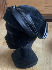Chapeau Ancien Velours noir