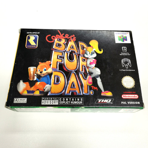 Conker bad fur day n64 - bad,