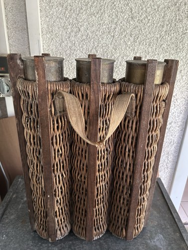 Ww1 ww2 panier osier - panier, en