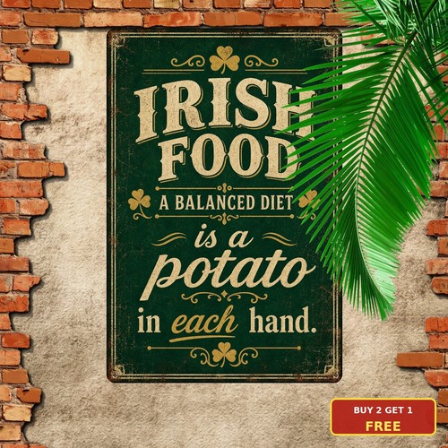 Irish food cuisine - food, sign