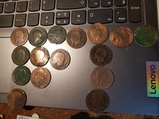 LOT de 16 X Cinq centimes