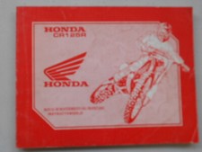 MANUEL D'ENTRETIEN HONDA