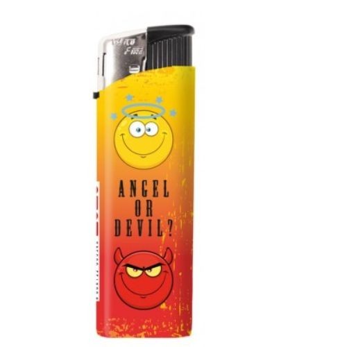 Briquet emoji rechargeable
