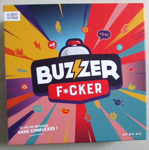 Jeu société buzzer cker - de, f*cker
