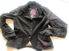 Magnifique Veste Brodée Noire