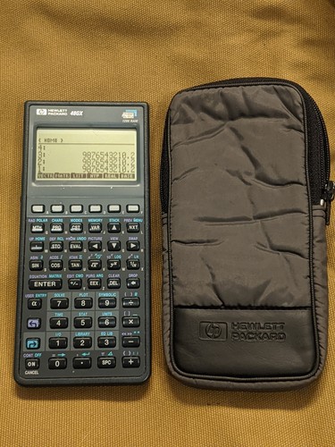 Hewlett packard 48gx high - 48gx,