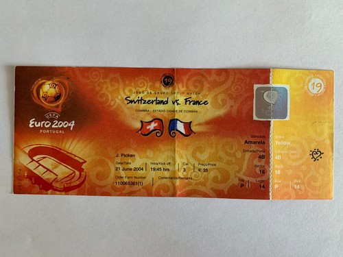 Ticket euro portugal - euro, 21