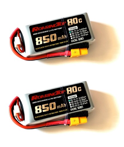 Roaringtop lipo battery - 2x,