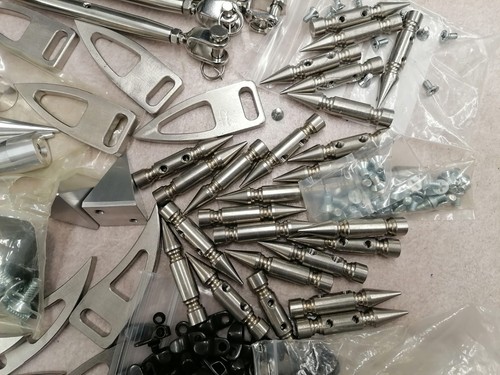 Lot accessoires métal punk - lot,