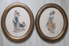 paire de gravures anciennes