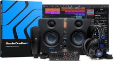 PreSonus AudioBox USB 96 Bundle — USB Audio Interface, XLR Interface for Guitar