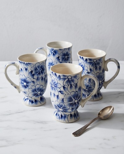 Lot tasses vintage en - 4,