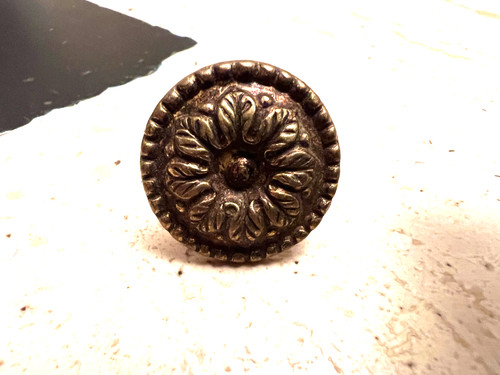Bouton bronze antique pour - bouton,