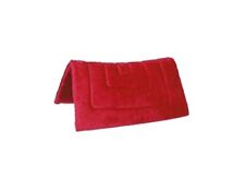 Tapis De Selle - Tough-1 Taille Poney Double Fleece (24" X 24") - Rouge