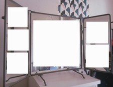 Miroir triptyque 90x48 ikea