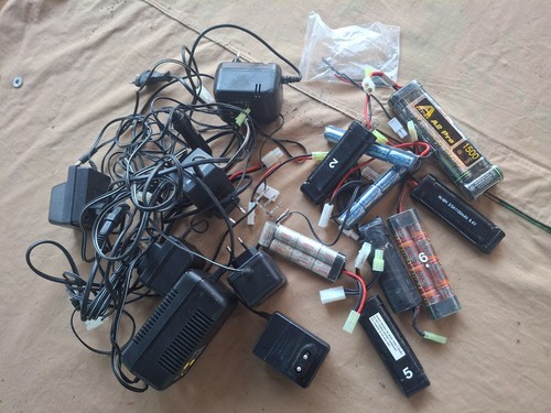 Lot rechargement batteries