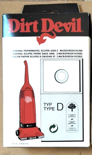 Sacs aspirateur dirt - 4, devil