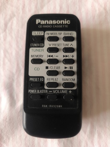 Télécommande panasonic - télécommande, cd