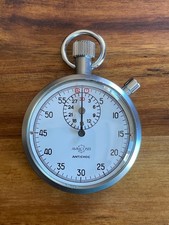 CHRONOMÈTRE MÉCANIQUE ANCIEN “AVRICOSTE” ANTICHOC ÉTAT EXCELLENT