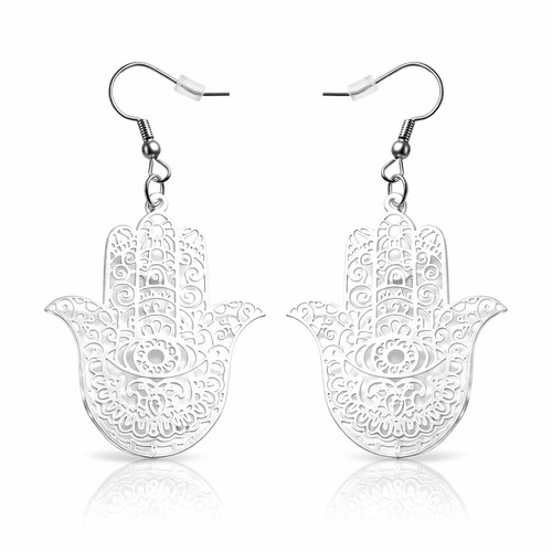 Boucles oreilles main de - d'oreilles,