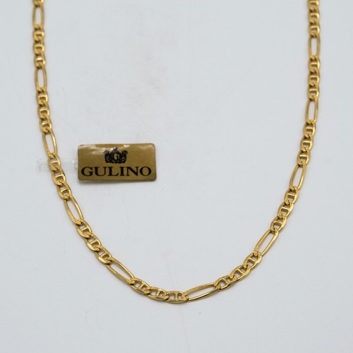 Collier homme jaune 18 - homme, or