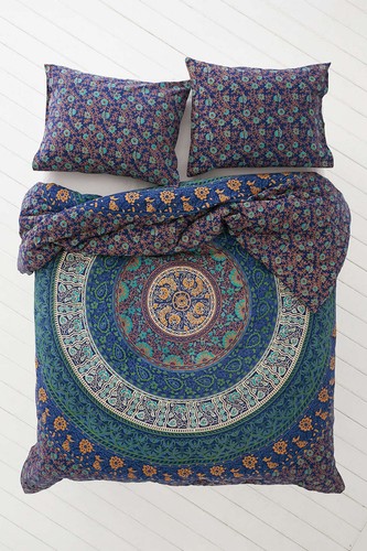 Double hippie tapisserie - hippie,